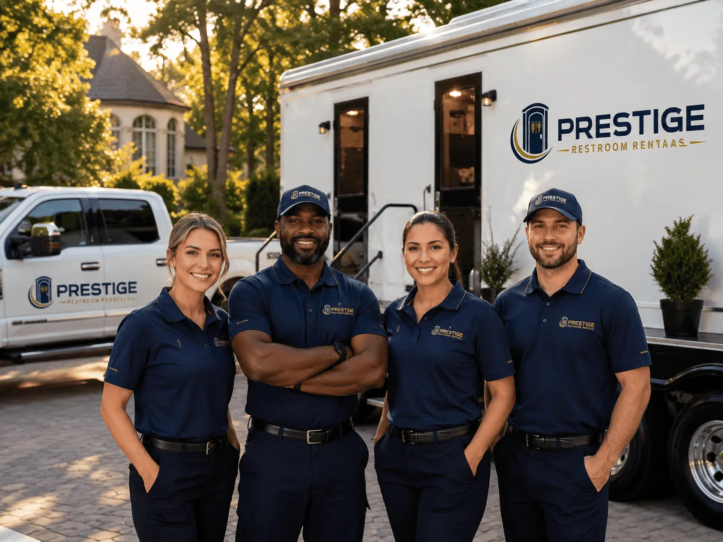 Trusted Luxury Portable Restrooms company in Rome, MS